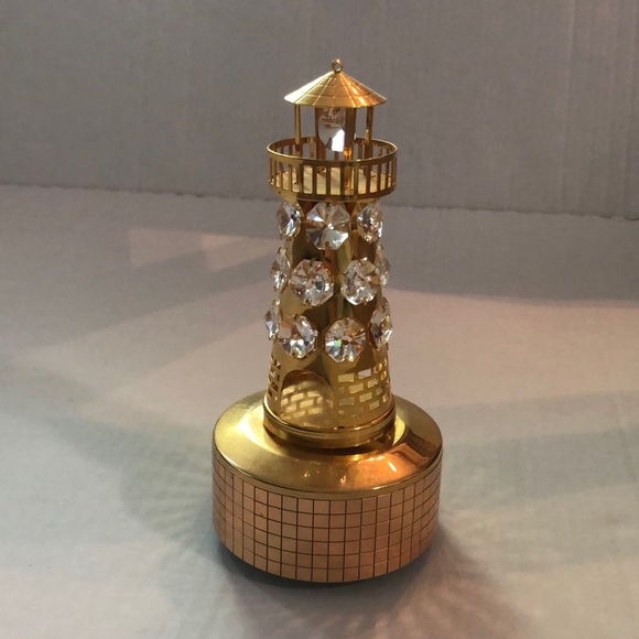 Crystal Temptations Other - Swarovski Crystal Lighthouse Millennium Music Box